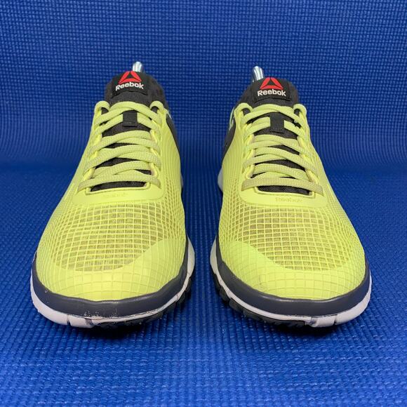 🔴 REEBOK Zquick TR Punch Women`s Size 9.5 Yellow Black Athletic Shoes V54728 - Picture 2 of 8